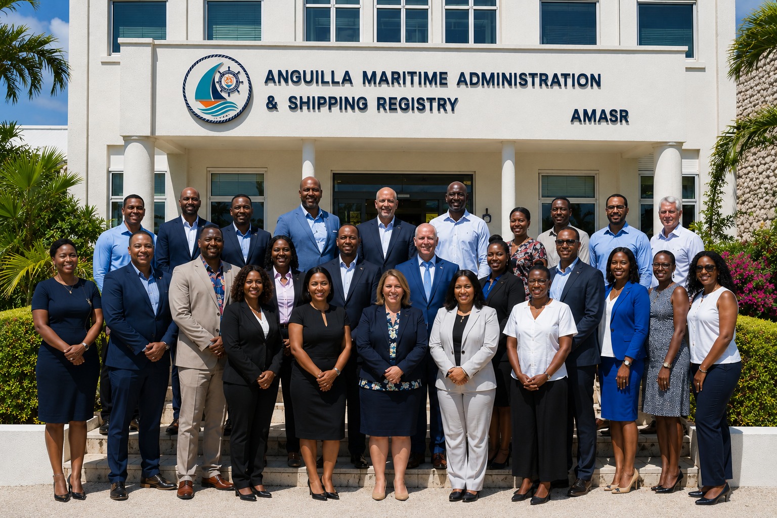 AMASR Directorate and registry staff team